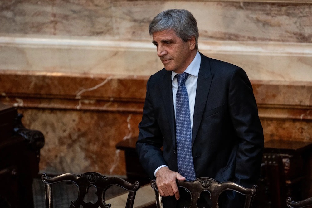 Economy Minister Luis Caputo